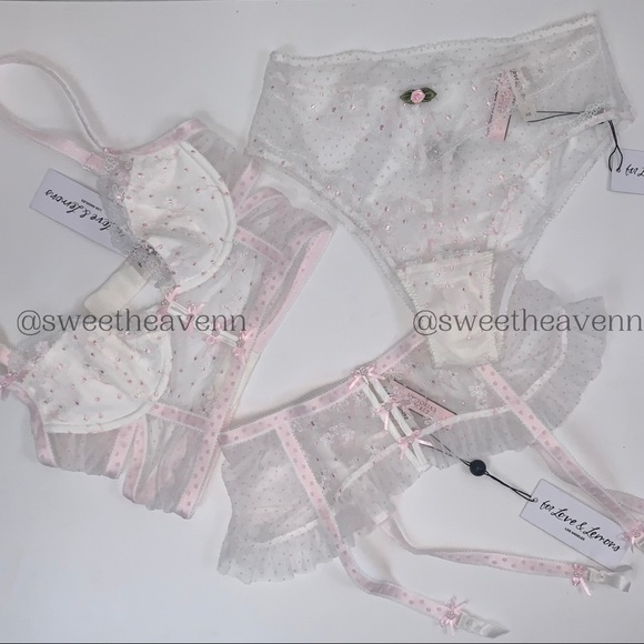 For Love & Lemons Evie Full 3 Pc Set